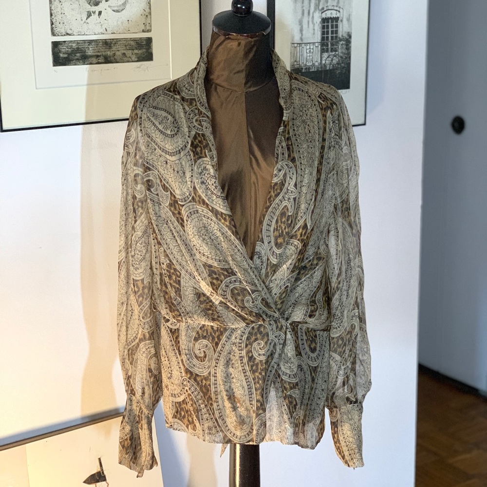 Balenciaga - Vintage Silk Blouse - One Size